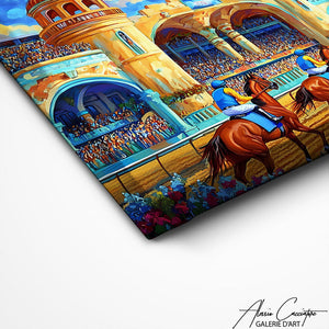 TABLEAU CHEVAL DE COURSE Alessio Cacciatore