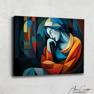 Tableau Peinture Cubiste