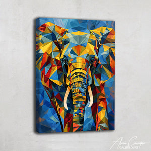 Tableau Éléphant Couleur