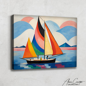 tableau bateau moderne
