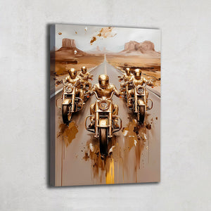 Tableau Moto Route 66