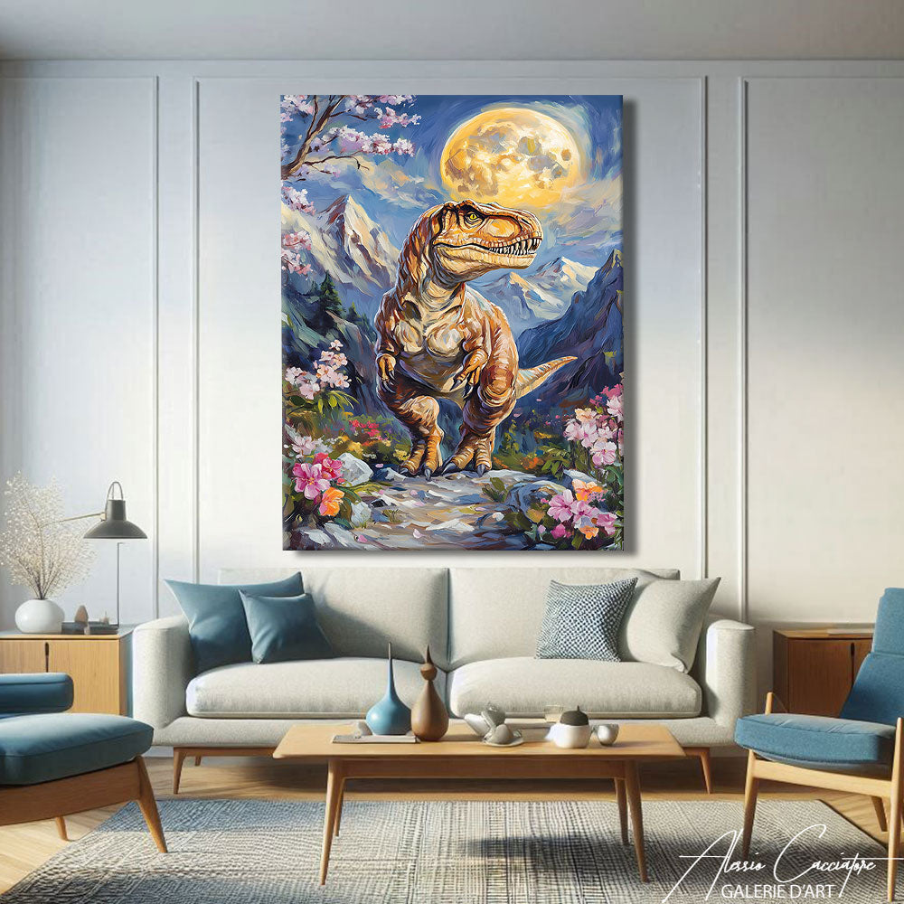 Peinture Peinture Dinosaure