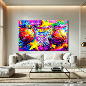TABLEAU BASKET CHAMBRE AlessioCacciatore