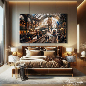 Toile Tableau Style Industriel