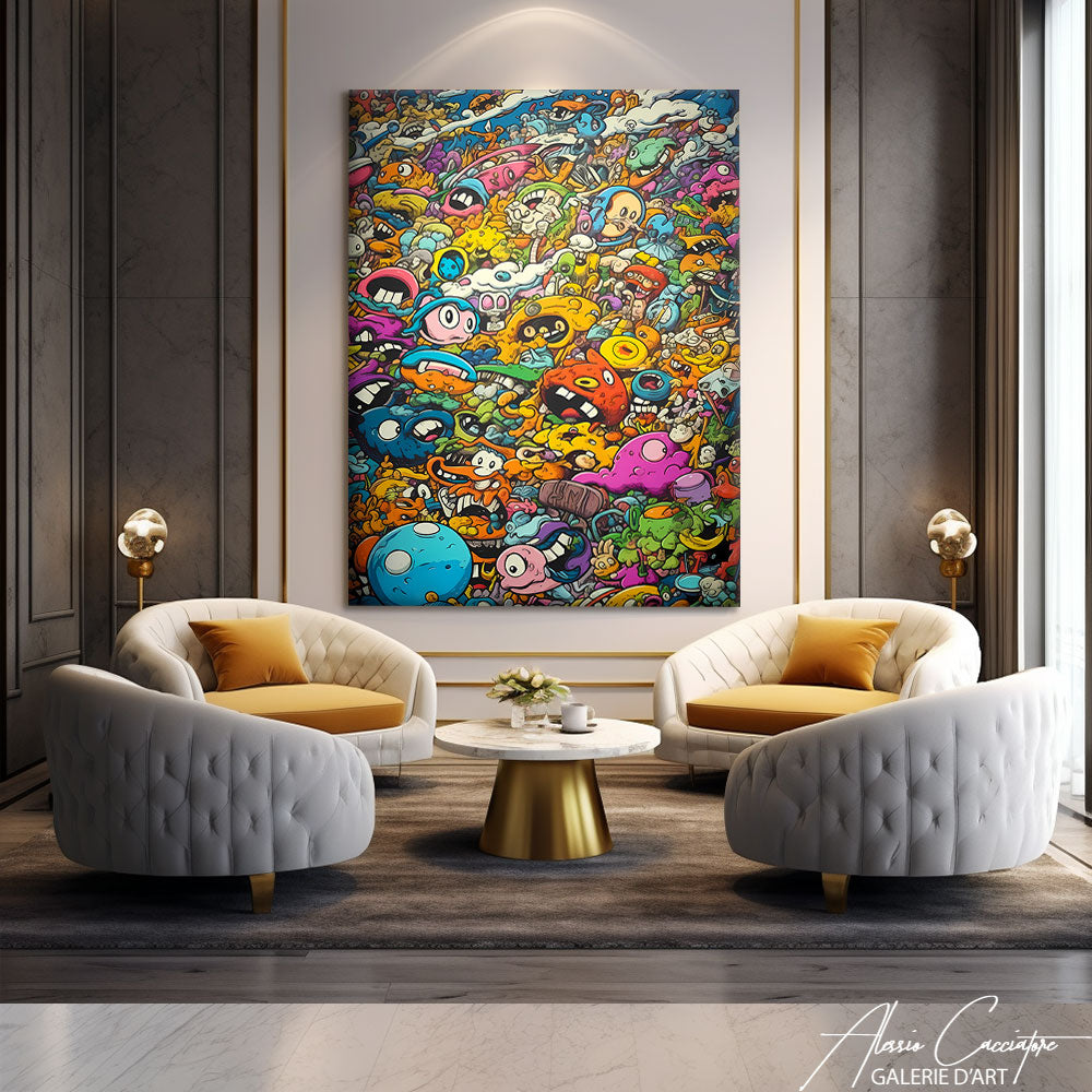 Tableau Déco Street Art