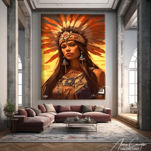 tableau amérindienne