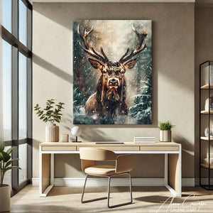 Toile Murale Cerf