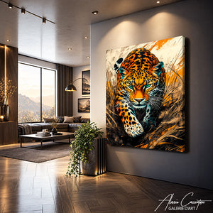 Décoration Murale Avec Leopard
