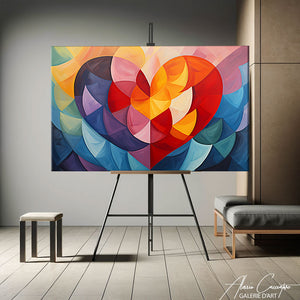 tableau motif art deco