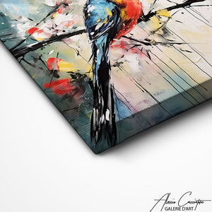TABLEAU OISEAUX DÉCO Alessio Cacciatore