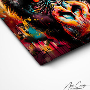 TABLEAU GORILLE ART Alessio Cacciatore