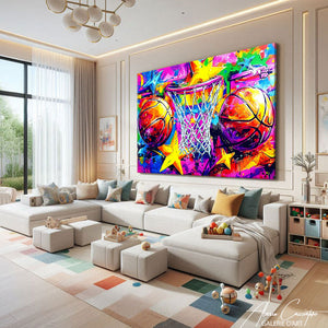 TABLEAU BASKET CHAMBRE AlessioCacciatore