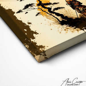 TABLEAU JAPONAIS CONTEMPORAIN Alessio Cacciatore