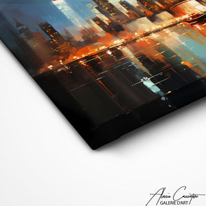 TABLEAU PANORAMA NEW YORK Alessio Cacciatore