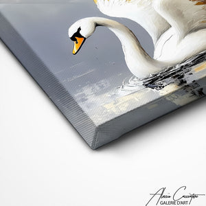 TABLEAU CYGNE OR AlessioCacciatore