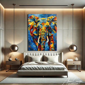 TABLEAU ÉLÉPHANT MODERNE