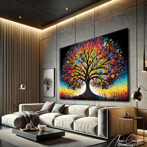 TABLEAU ARBRE DE VIE MODERNE
