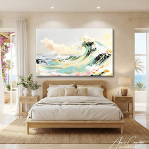 Toile Vague Dessin