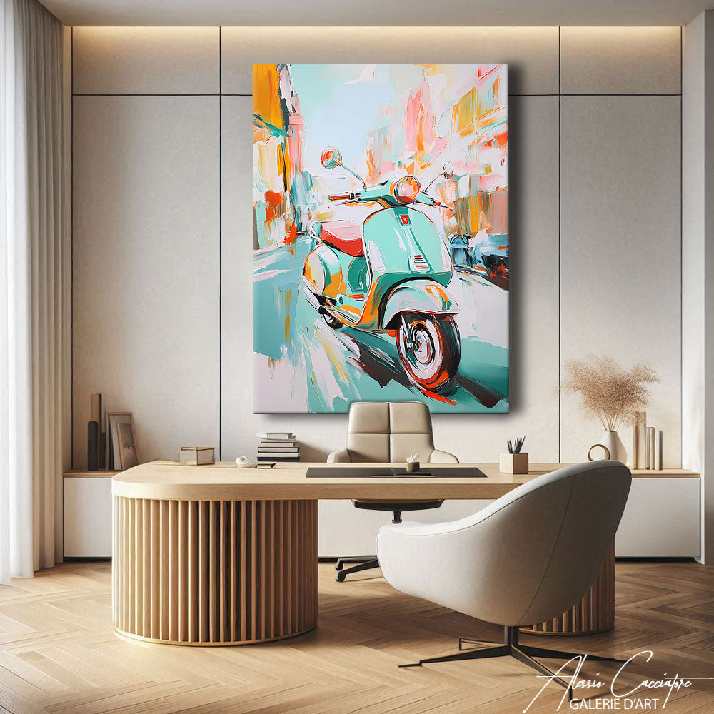 Tableau Abstrait Moderne