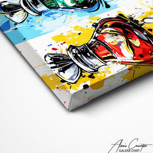 TABLEAU POP ART PARFUM Alessio Cacciatore
