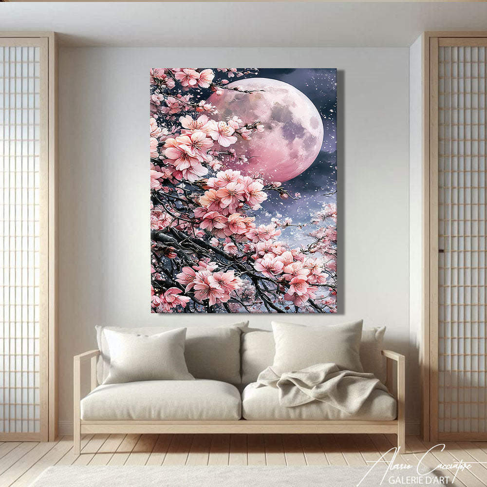 TABLEAU CERISIER JAPONAIS