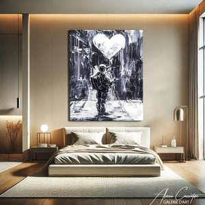 Tableau Moderne Coeur