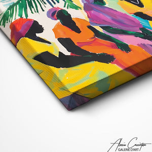TABLEAU SALON AFRICAIN Alessio Cacciatore