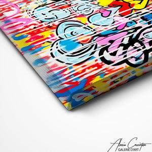 TABLEAU STYLE POP ART Alessio Cacciatore