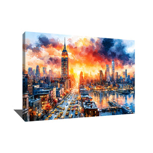 TABLEAU MANHATTAN MODERNE