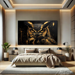 TABLEAU CHOUETTE HIBOU