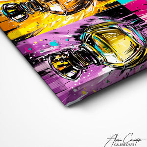 TABLEAU STREET ART PARFUM Alessio Cacciatore