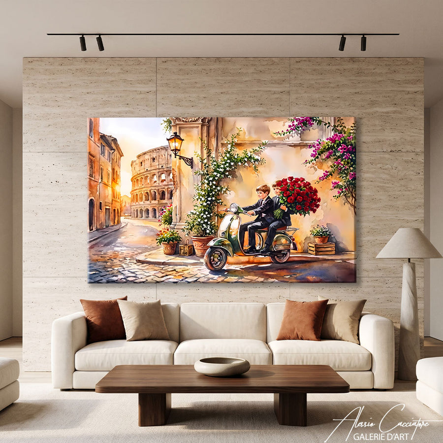 Peinture Aesthetic Tableau – mise en situation