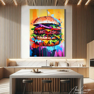 TABLEAU STREET ART BURGER