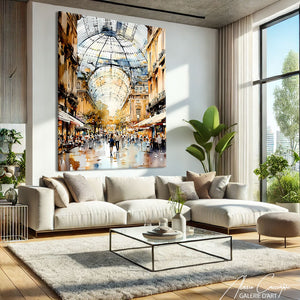 Tableau Abstrait Italien