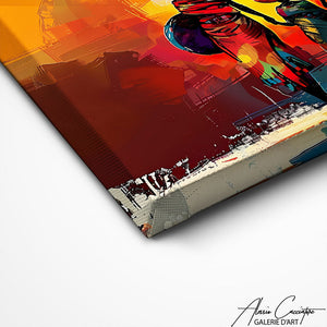 TABLEAU ART AFRICAIN Alessio Cacciatore