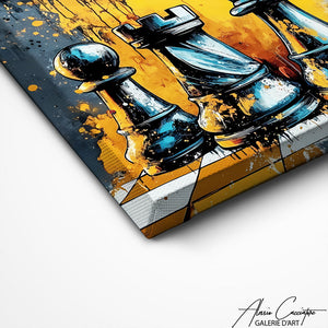 TABLEAU STREET ART PEINTRE Alessio Cacciatore