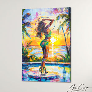 Tableau Coucher De Soleil