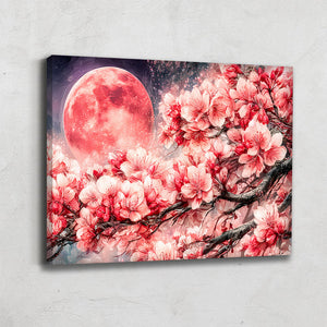 TABLEAU FLEURS DE CERISIER JAPONAIS