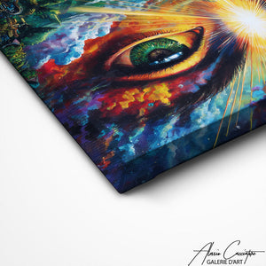 TABLEAU PAYSAGE SURREALISTE AlessioCacciatore