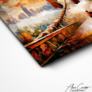 TABLEAU PONT DE MANHATTAN Alessio Cacciatore