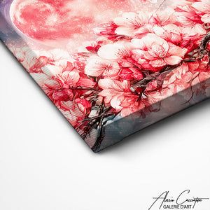TABLEAU FLEURS DE CERISIER JAPONAIS Alessio Cacciatore