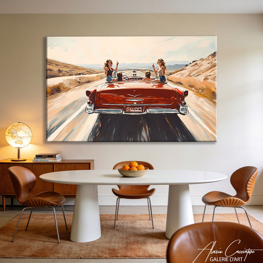 Affiche Aesthetic Beige – mise en situation