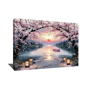 TABLEAU CERISIERS JAPONAIS