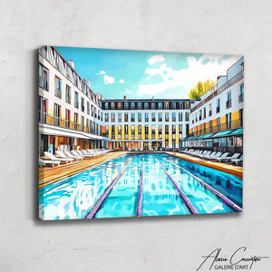 Tableau Rectangulaire Abstrait