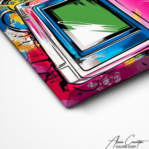 TABLEAU STREET ART POP Alessio Cacciatore
