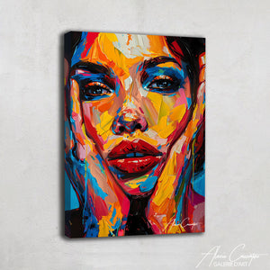 Tableau Portrait Femme