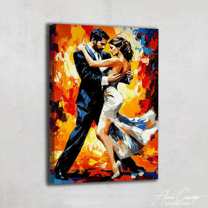 Tableau Couple Danseur