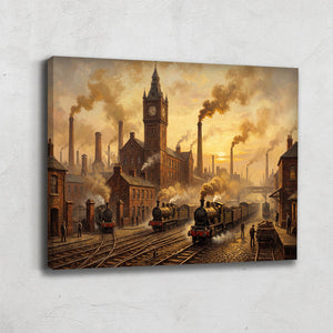Tableau Style Industriel Vintage