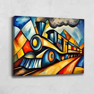 Tableau Peinture Forme Géométrique