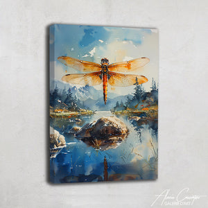 Peinture Libellule